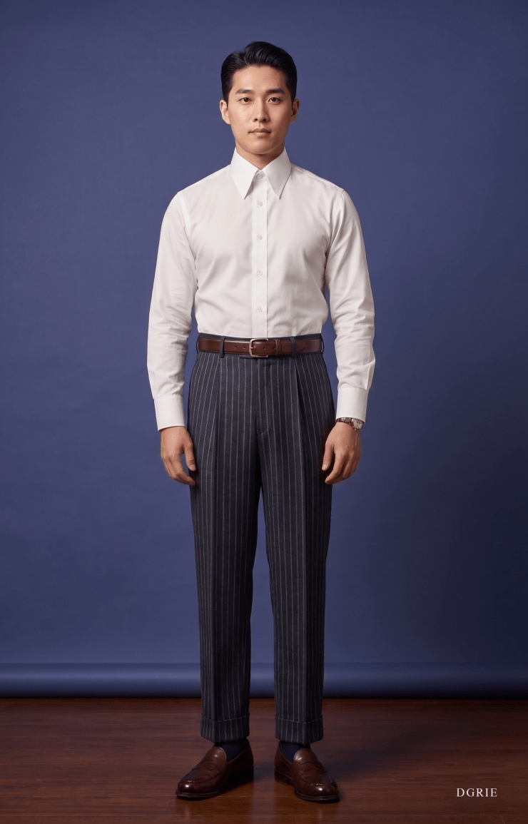 DGRIE Point Collar Shirt