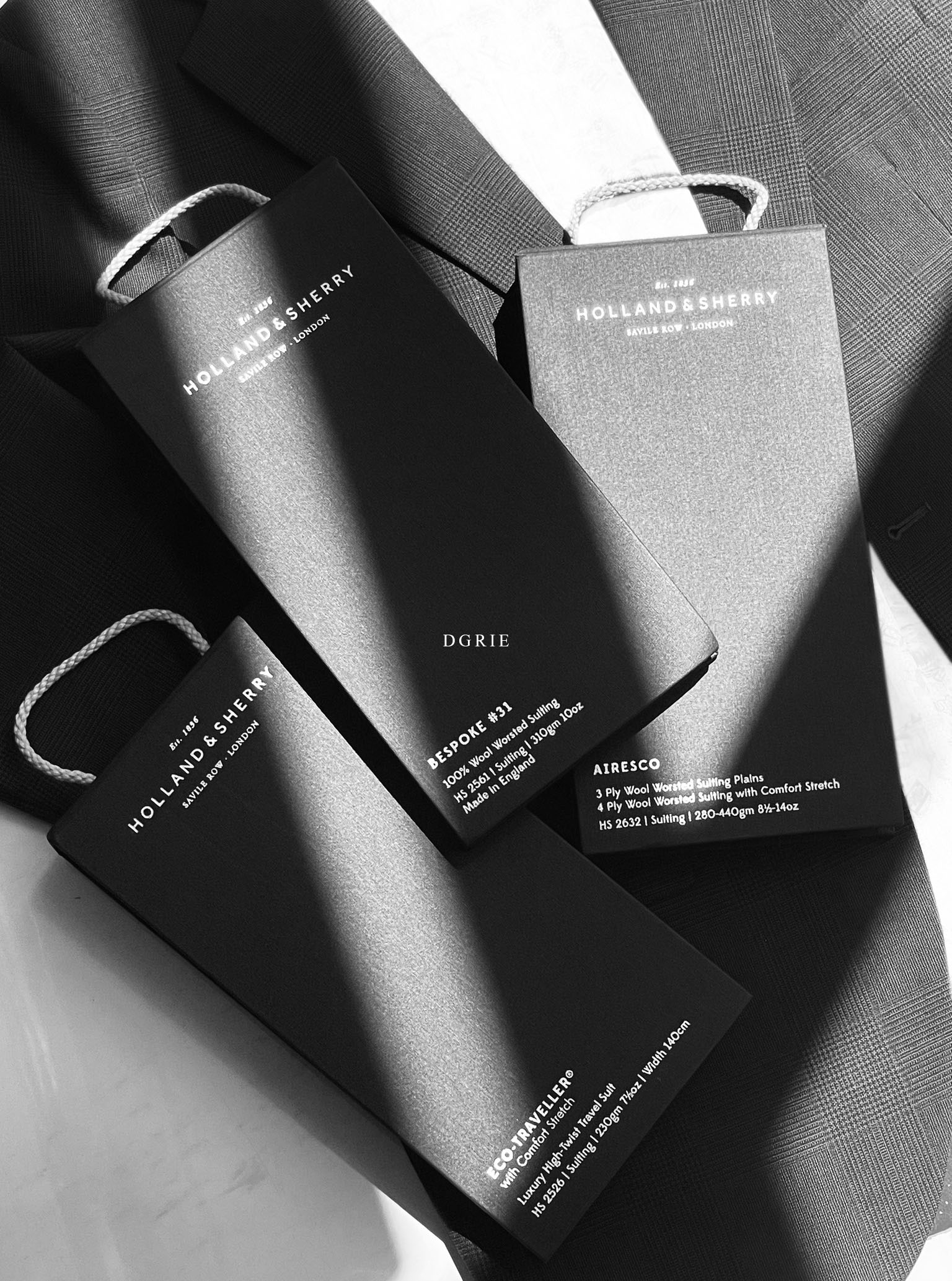 DGRIE x Holland & Sherry ECO-TRAVELLER®, BESPOKE #31, AIRESCO