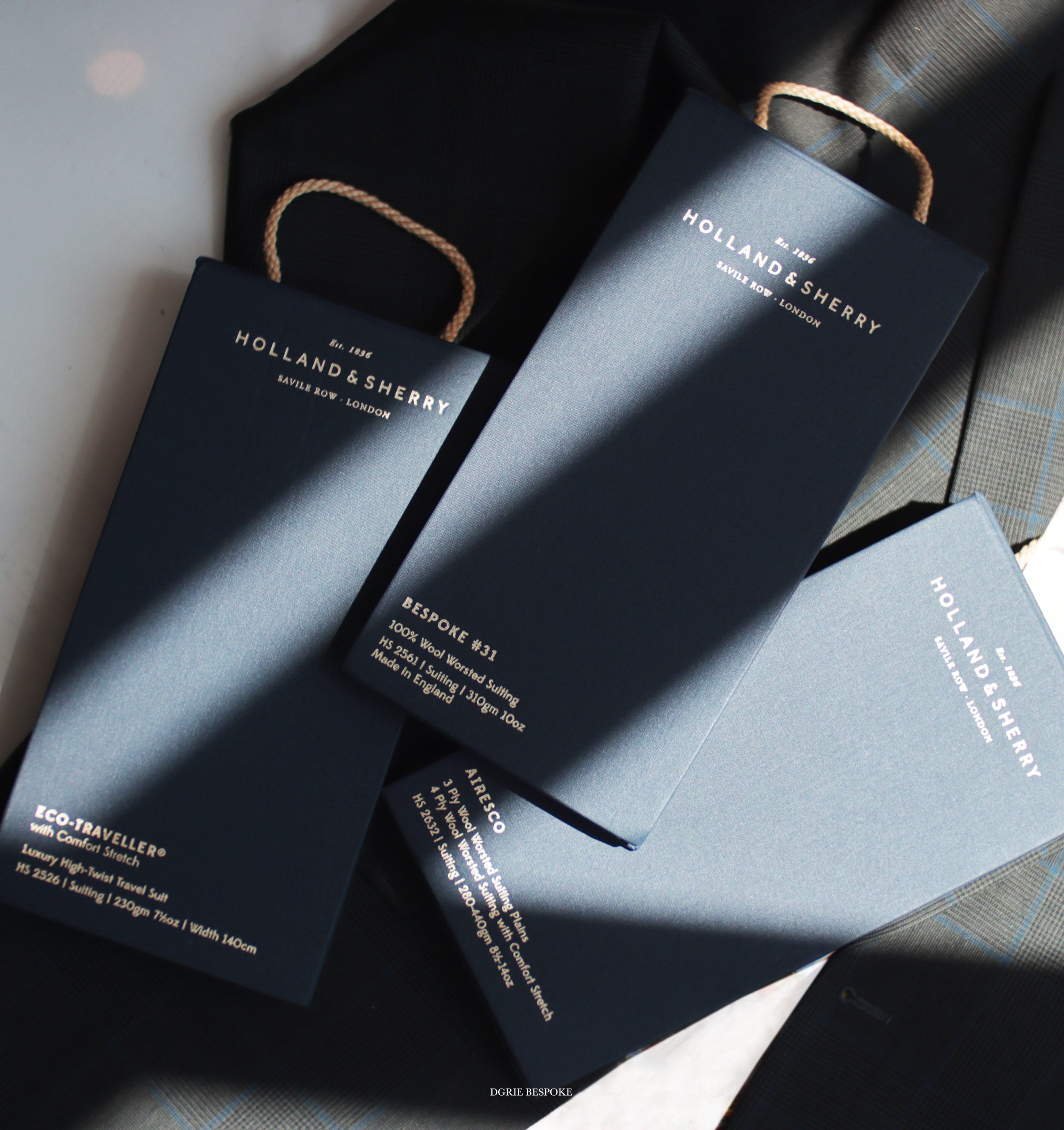 DGRIE x Holland & Sherry ECO-TRAVELLER®, BESPOKE #31, AIRESCO