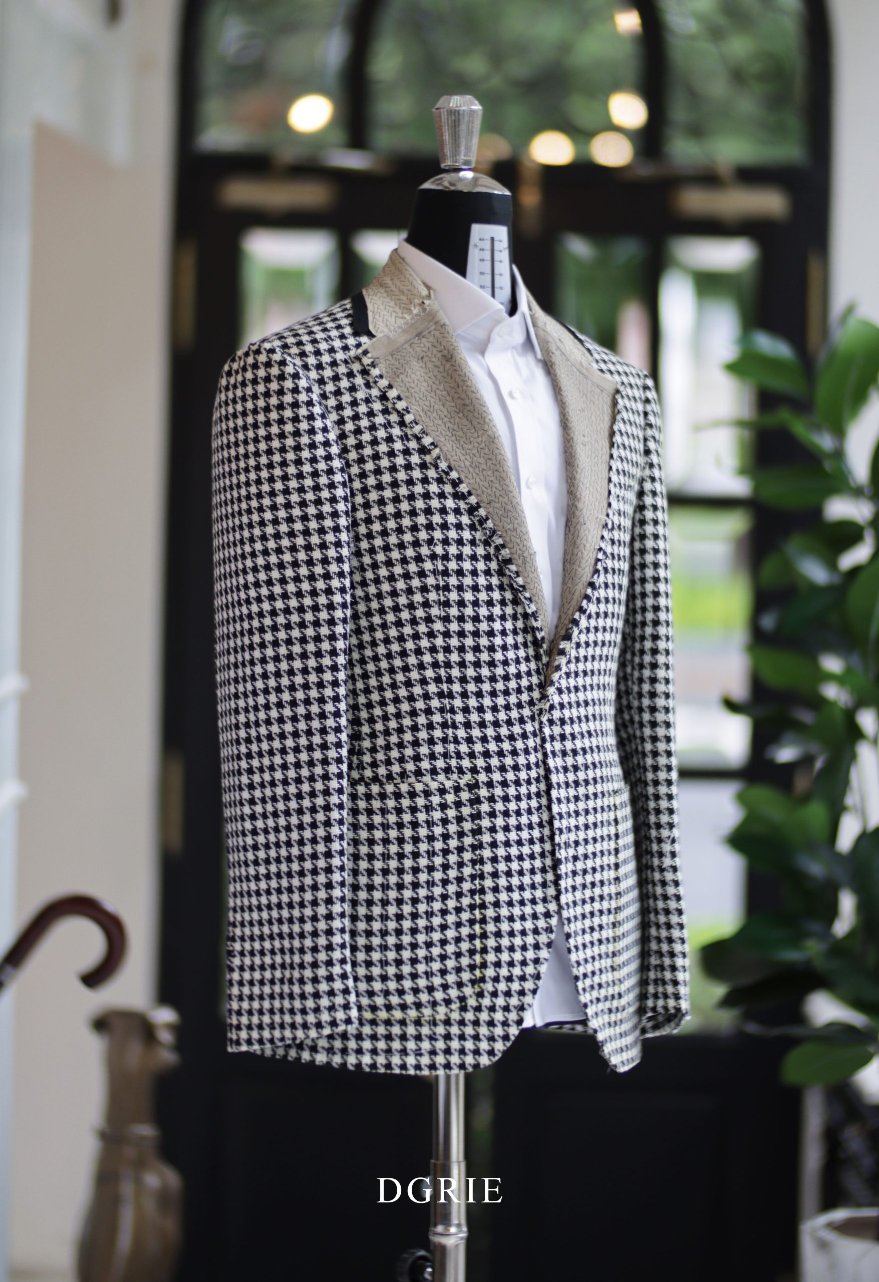 Bespoke Houndstooth Jacket: The Art of Full Canvas & Carnet (Ferla Summer) 5 Bespoke Houndstooth Jacket: The Art of Full Canvas & Carnet (Ferla Summer)