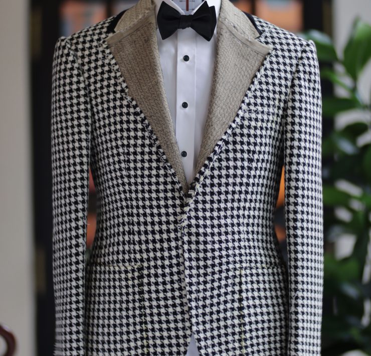 Bespoke Houndstooth Jacket: The Art of Full Canvas & Carnet (Ferla Summer) 20 Bespoke Houndstooth Jacket: The Art of Full Canvas & Carnet (Ferla Summer)