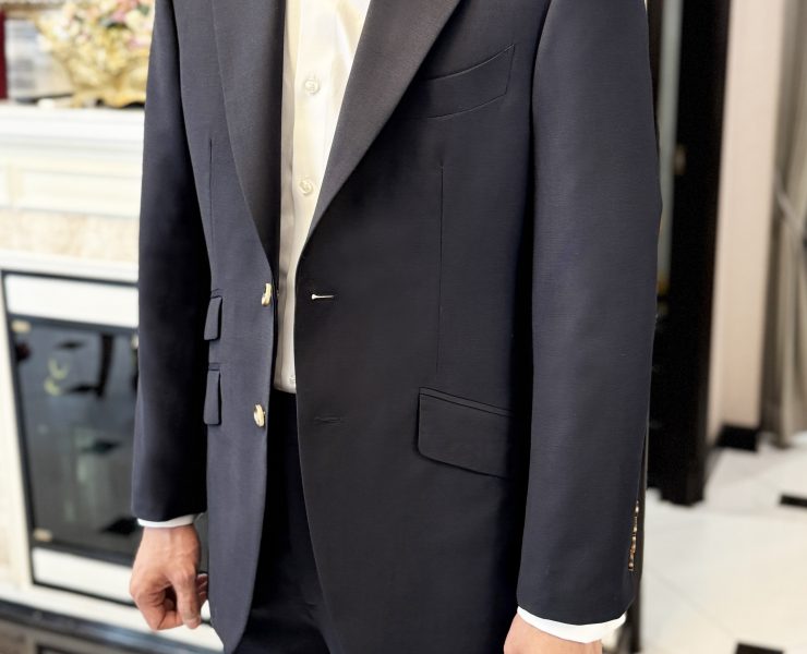 DGRIE - Drapers: Ascot 2-Ply Navy Wool Suits
