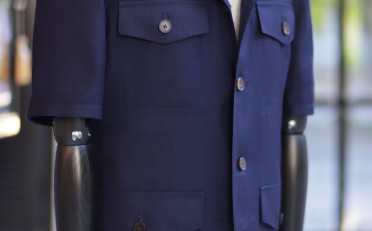DGRIE - Navy Safari Overshirt