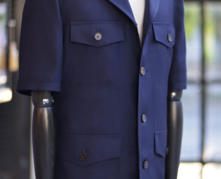 DGRIE - Navy Safari Overshirt