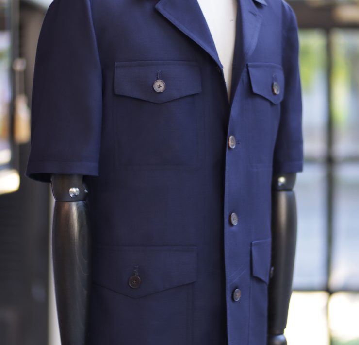 DGRIE - Navy Safari Overshirt