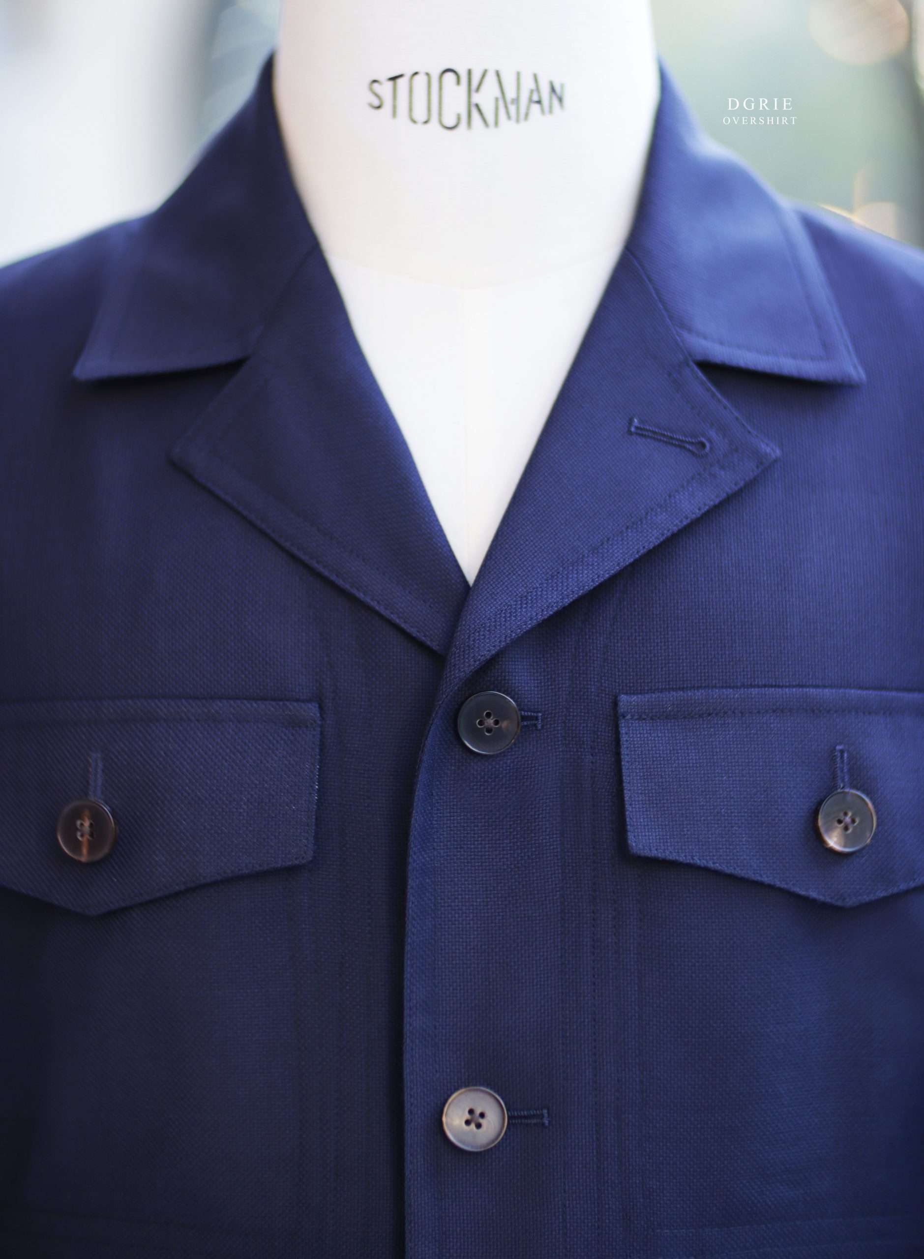 DGRIE - Navy Safari Overshirt