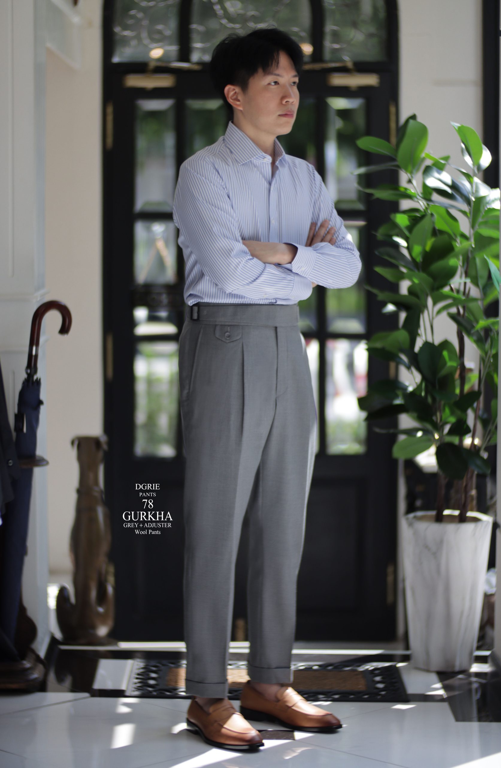 DGRIE PANTS 78 - ตัดกางเกง Classic Grey Gurkha PANTS 6 DGRIE PANTS 78 - ตัดกางเกง Classic Grey Gurkha PANTS