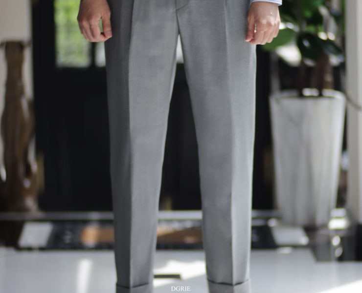 DGRIE PANTS 78 - ตัดกางเกง Classic Grey Gurkha PANTS