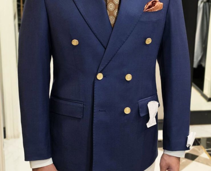 ร้านตัดสูท The Classic Riviera Navy Double-Breasted