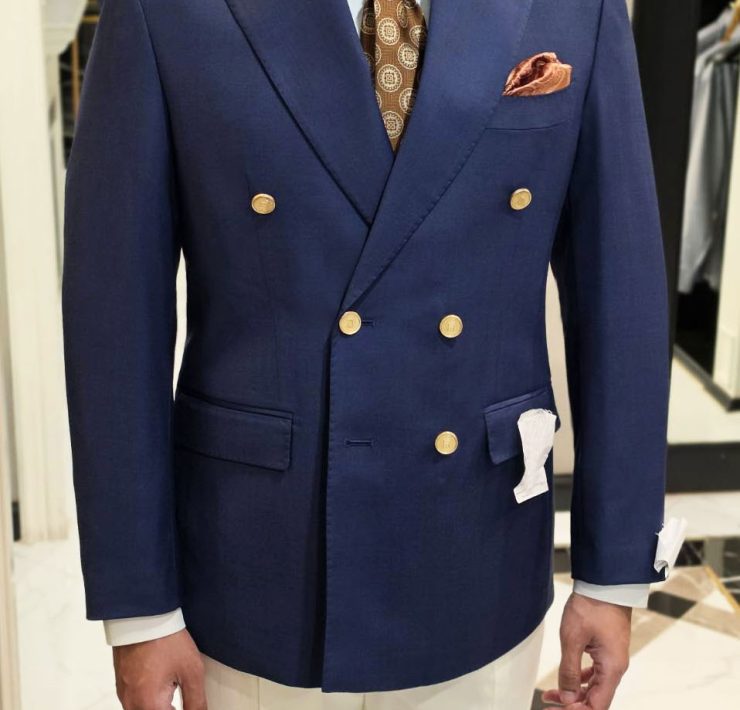 ร้านตัดสูท The Classic Riviera Navy Double-Breasted