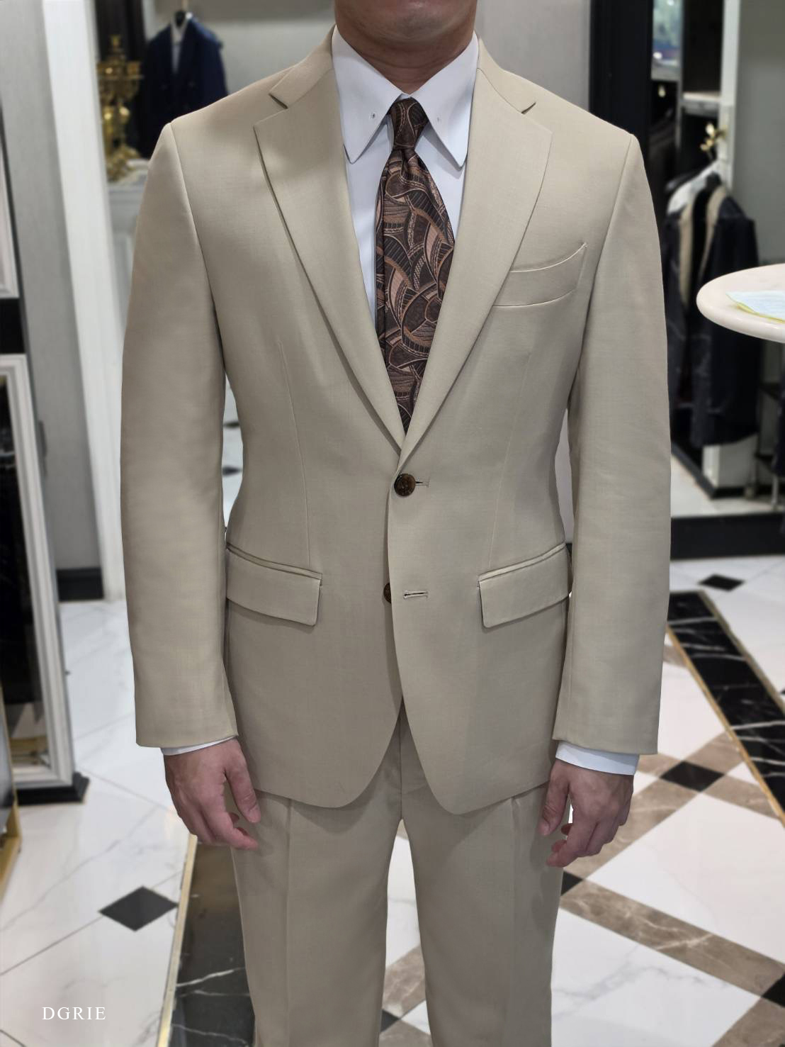 DGRIE ตัดสูท Classic Khaki Suit 4 DGRIE ตัดสูท Classic Khaki Suit
