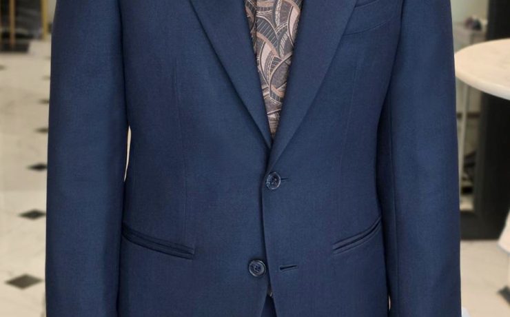 DGRIE Classic Navy Notch Lapel Suits 104 DGRIE Classic Navy Notch Lapel Suits