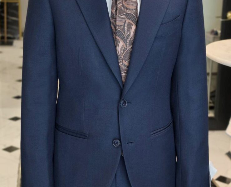 DGRIE Classic Navy Notch Lapel Suits