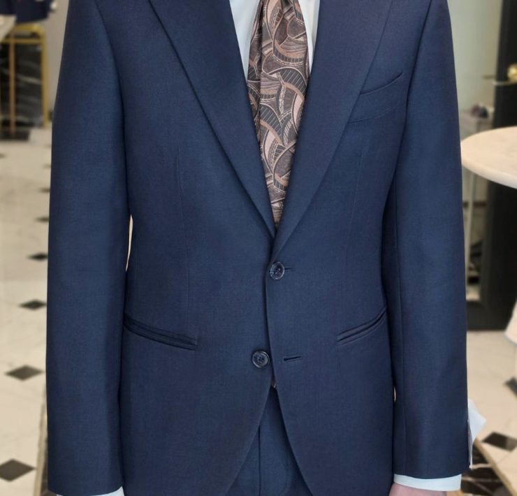 DGRIE Classic Navy Notch Lapel Suits