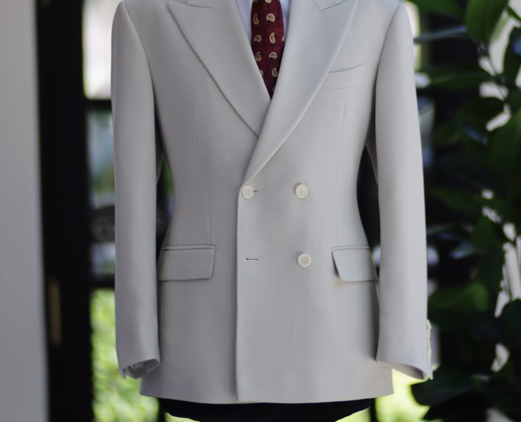 DGRIE Double-Breasted 4-Button Wide Peaked Lapels Suits