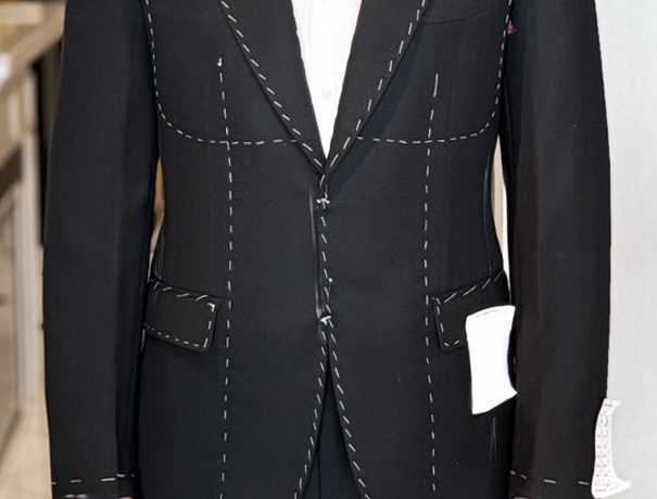 ตัดสูท DGRIE - Fitting - Black Airesco Peak Lapel Suits 86 ตัดสูท DGRIE - Fitting - Black Airesco Peak Lapel Suits