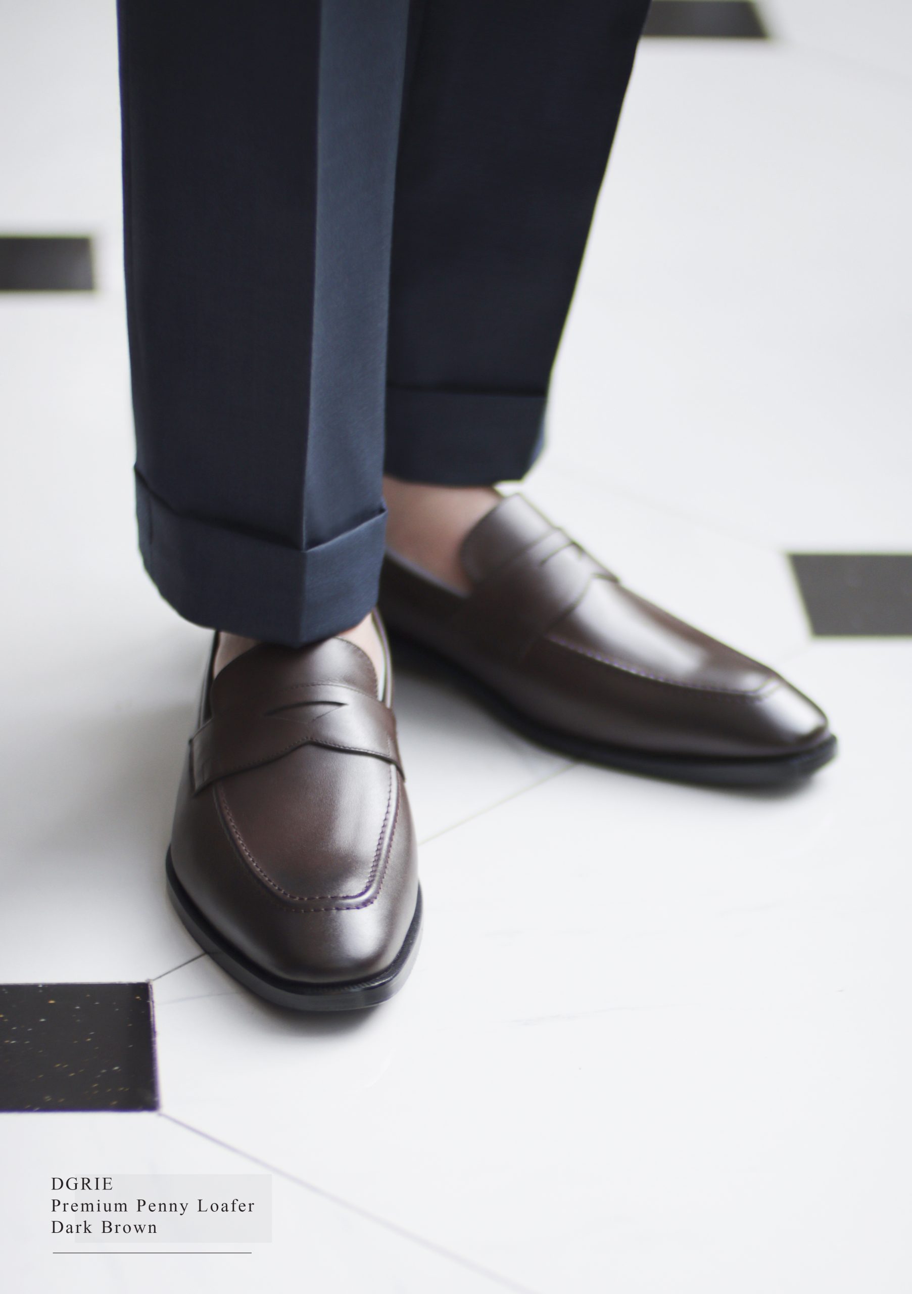 ยกระดับทุกก้าวให้มีระดับด้วย DGRIE Premium Penny Loafer (Dark Brown) 3 ยกระดับทุกก้าวให้มีระดับด้วย DGRIE Premium Penny Loafer (Dark Brown)