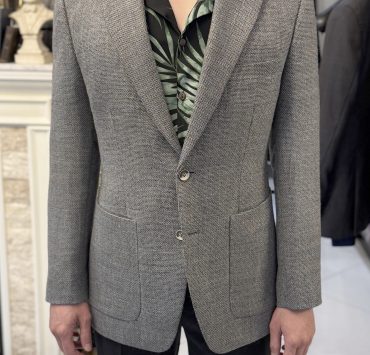 ตัดสูท DGRIE Smart Casual Grey Flannel Tweed Jacket