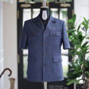 DGRIE Short-sleeved safari jacket - Loro Piana