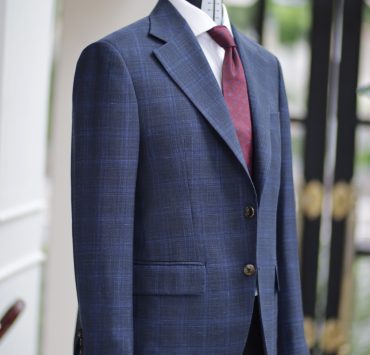 Loro Piana Summertime Blue Check Suit ความสง่างามที่มาพร้อมความโปร่งสบาย