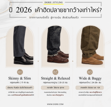 ปี 2026 เค้าฮิตปลาขากว้างเท่าไหร่?