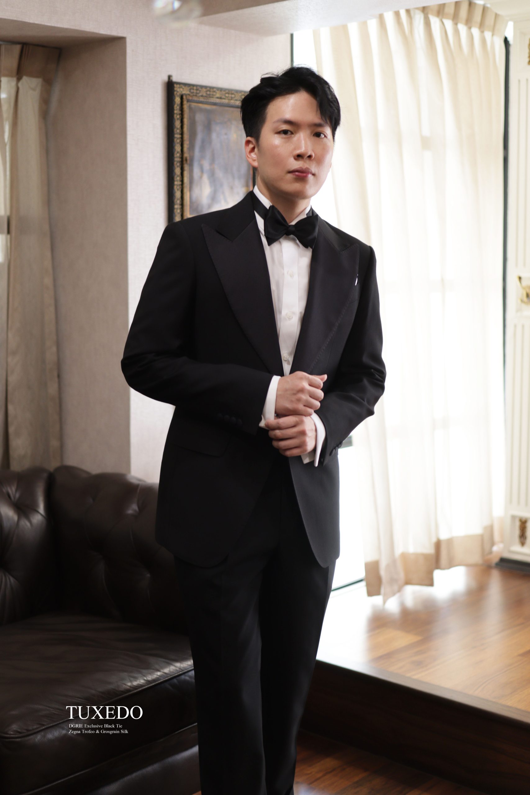 DGRIE Black Tie: Zegna Trofeo - Grosgrain Silk Tuxedo 5 DGRIE Black Tie: Zegna Trofeo - Grosgrain Silk Tuxedo