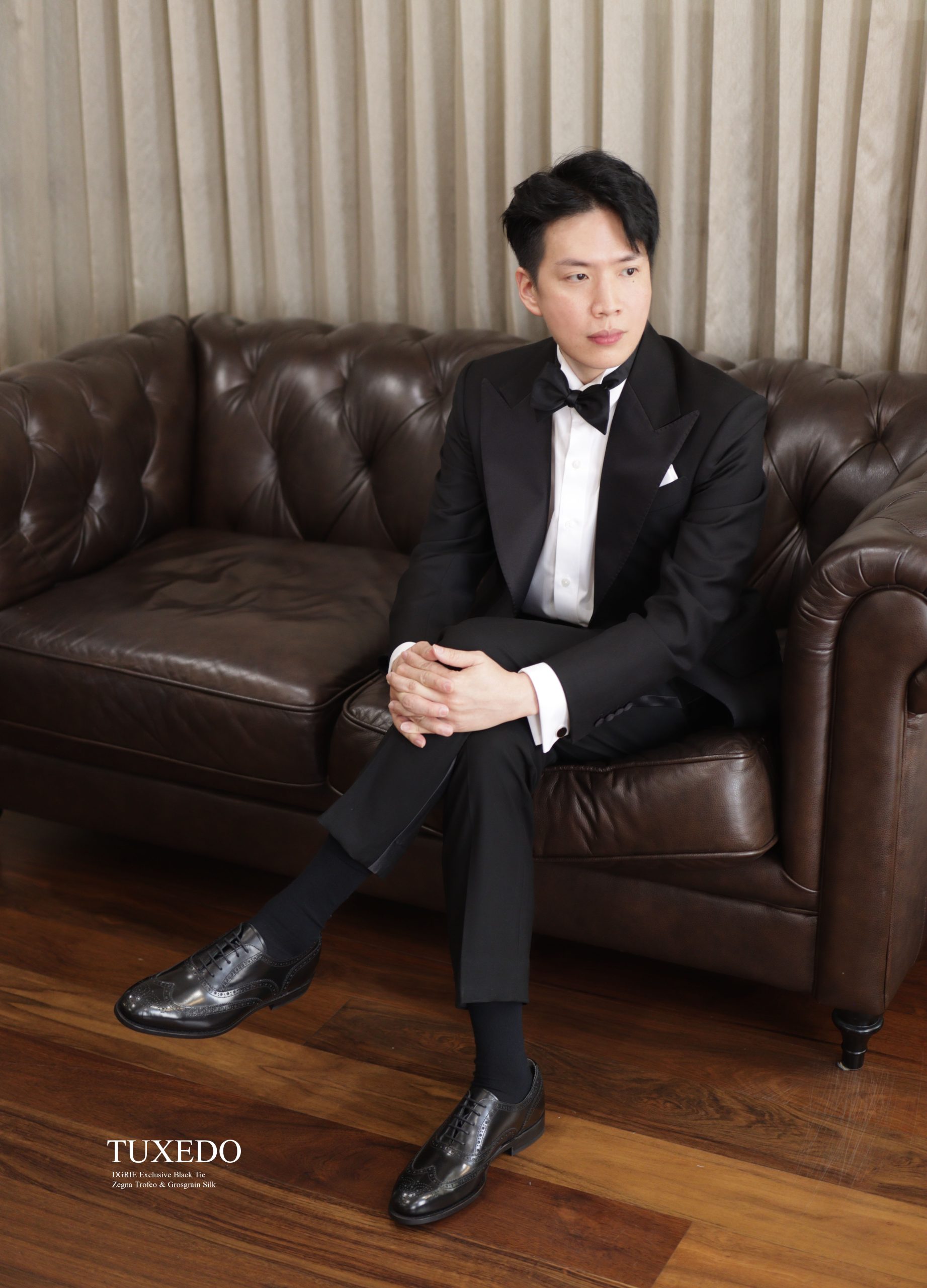 DGRIE Black Tie: Zegna Trofeo - Grosgrain Silk Tuxedo 6 DGRIE Black Tie: Zegna Trofeo - Grosgrain Silk Tuxedo