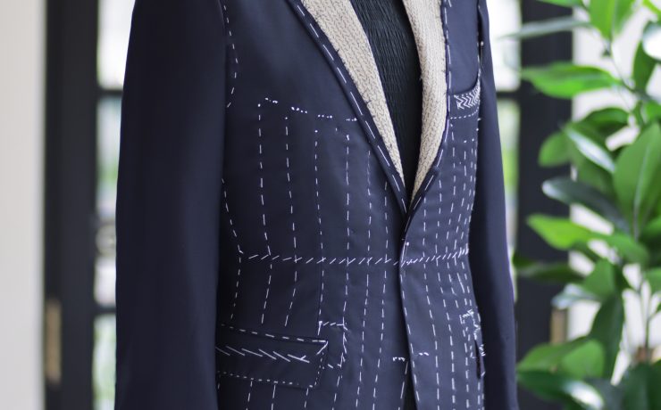 ตัดสูทหางม้า DGRIE Fitting - Navy Blue Full Canvas Suit 101 ตัดสูทหางม้า DGRIE Fitting - Navy Blue Full Canvas Suit
