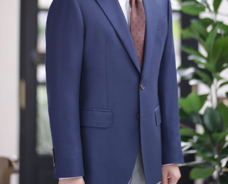DGRIE - ร้านตัดสูท Navy Zegna Trofeo Jacket Suit