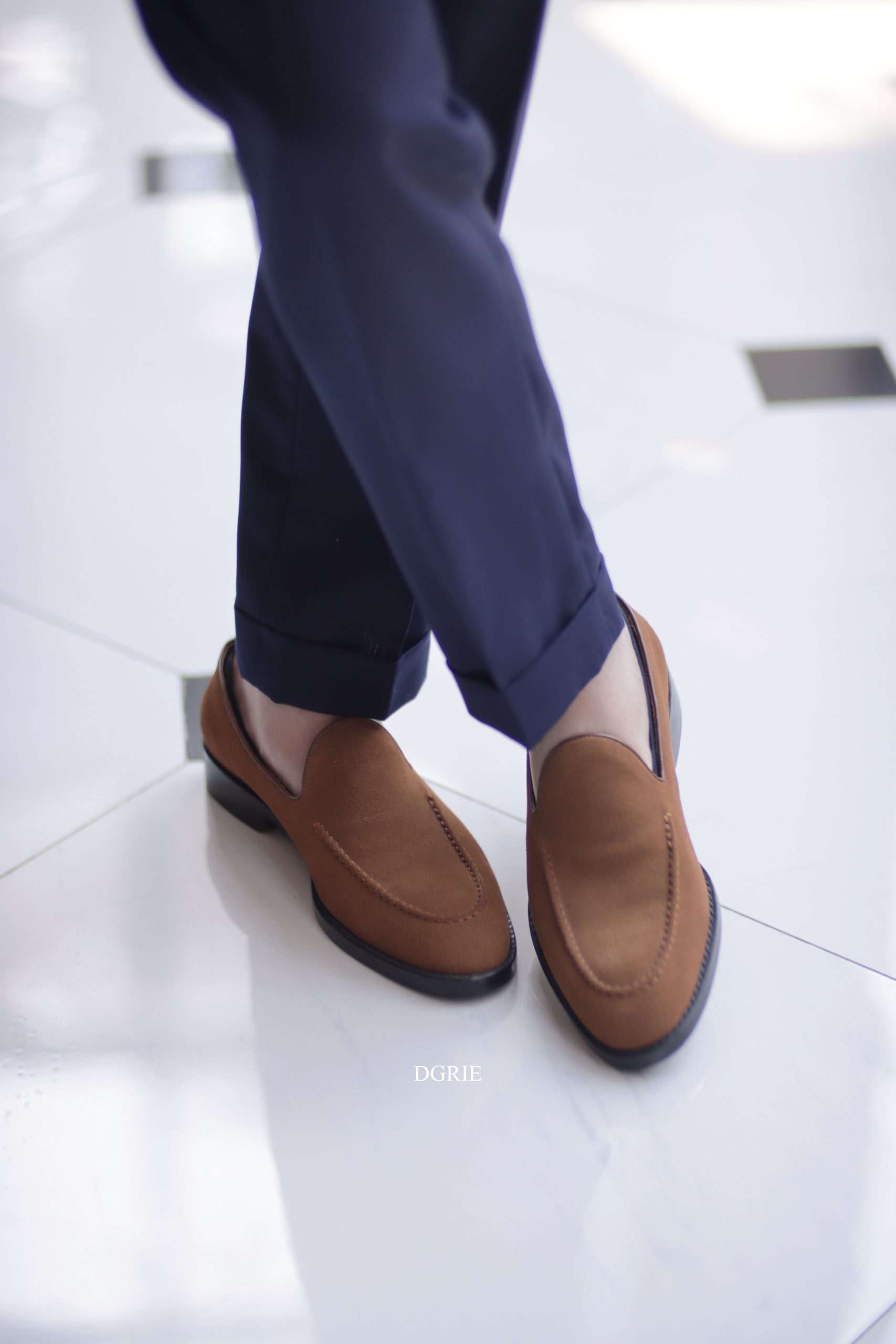 DGRIE Solbiati – Art Du Lin Safari Jacket & DGRIE Suede Tassel-Less Loafers 5 DGRIE Solbiati – Art Du Lin Safari Jacket & DGRIE Suede Tassel-Less Loafers