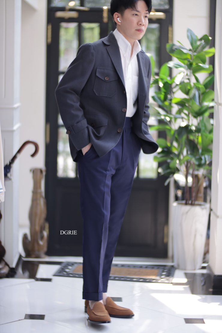 DGRIE Solbiati – Art Du Lin Safari Jacket & DGRIE Suede Tassel-Less Loafers 11 DGRIE Solbiati – Art Du Lin Safari Jacket & DGRIE Suede Tassel-Less Loafers
