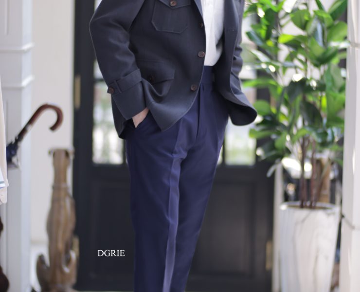 DGRIE Solbiati – Art Du Lin Safari Jacket & DGRIE Suede Tassel-Less Loafers 31 DGRIE Solbiati – Art Du Lin Safari Jacket & DGRIE Suede Tassel-Less Loafers