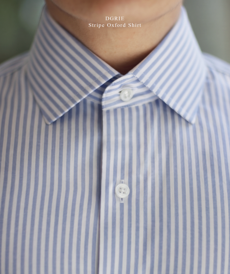 ตัดเชิ้ต DGRIE Stripe Oxford Shirts 5 ตัดเชิ้ต DGRIE Stripe Oxford Shirts