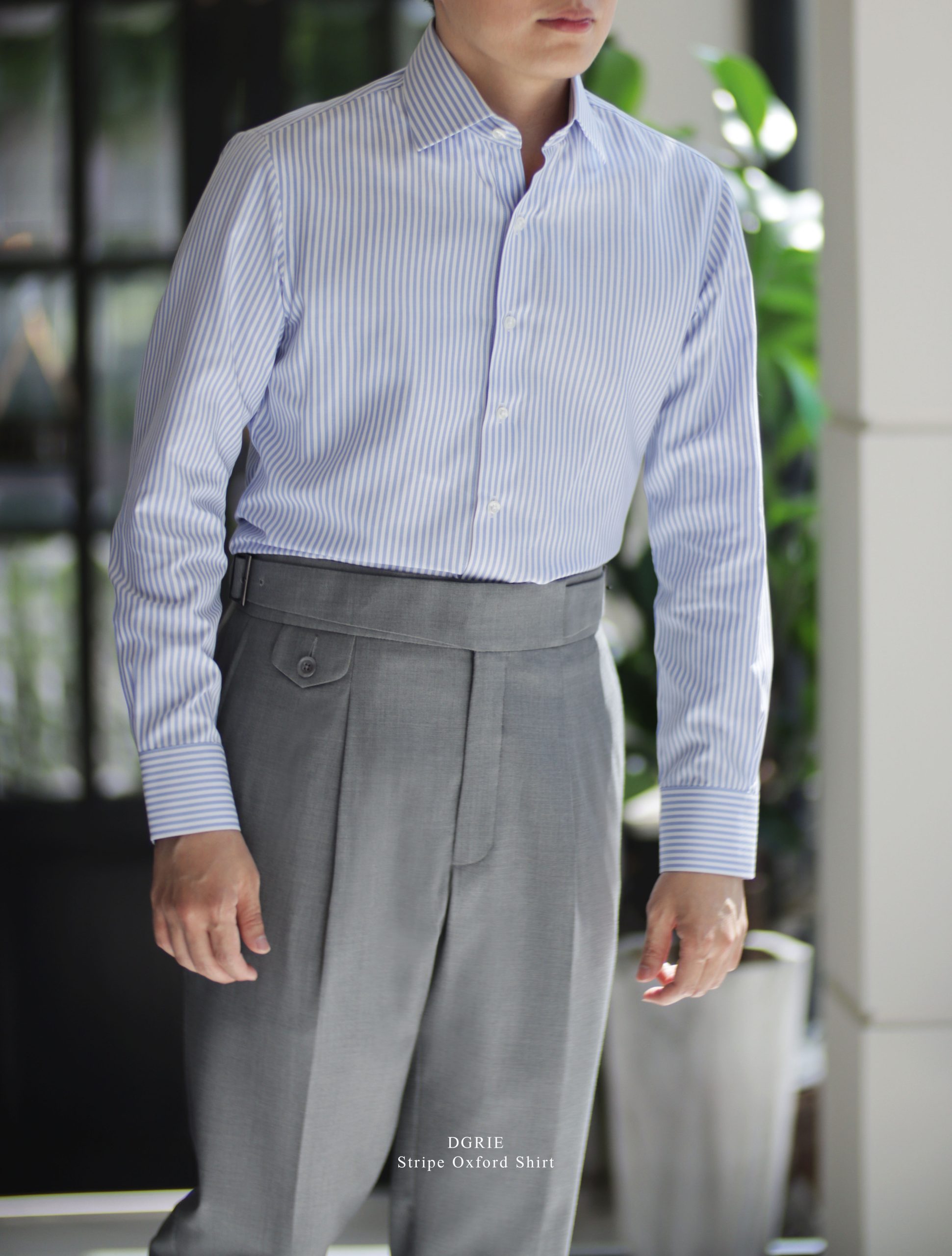 ตัดเชิ้ต DGRIE Stripe Oxford Shirts 5 ตัดเชิ้ต DGRIE Stripe Oxford Shirts