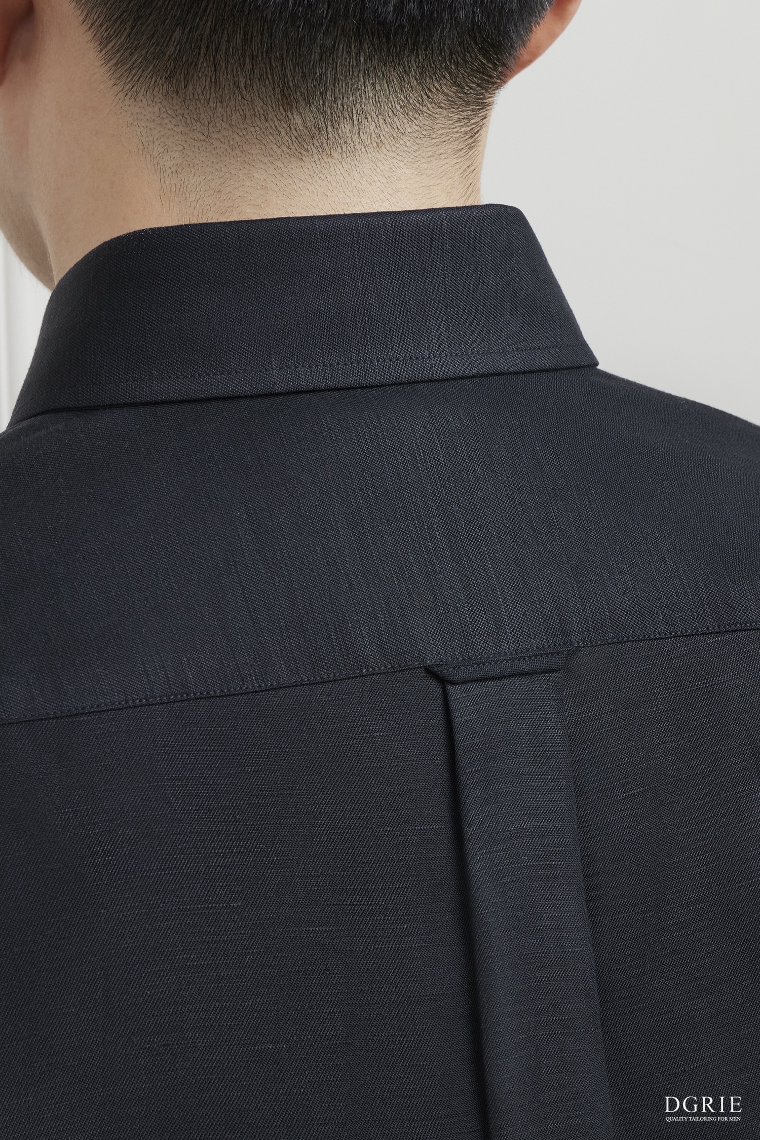 The Noble Black Tencel Button-down Collar Shirt - DGRIE 6 The Noble Black Tencel Button-down Collar Shirt - DGRIE