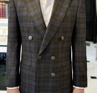 ตัดสูท The Classic Check Flannel Double-Breasted Suit
