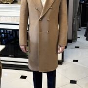 ตัดเสื้อโค้ท DGRIE Bespoke Camel Lambswool Overcoat