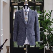 DGRIE - ตัดสูท Classic Melange Wool Linen Silk Jacket