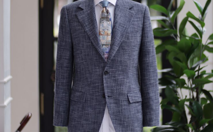 DGRIE - ตัดสูท Classic Melange Wool Linen Silk Jacket 79 DGRIE - ตัดสูท Classic Melange Wool Linen Silk Jacket