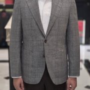 DGRIE - Lightweight High-Twist Check Tailored Jacket