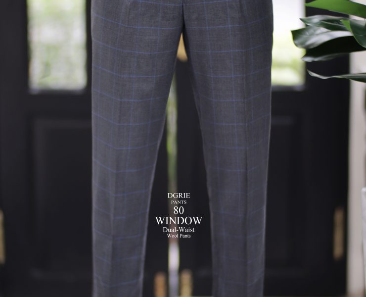 DGRIE PANTS 80 - The Prince of Wales Dual-Waist Pants