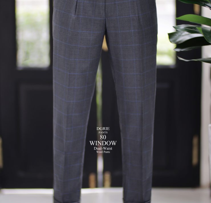 DGRIE PANTS 80 - The Prince of Wales Dual-Waist Pants 22 DGRIE PANTS 80 - The Prince of Wales Dual-Waist Pants