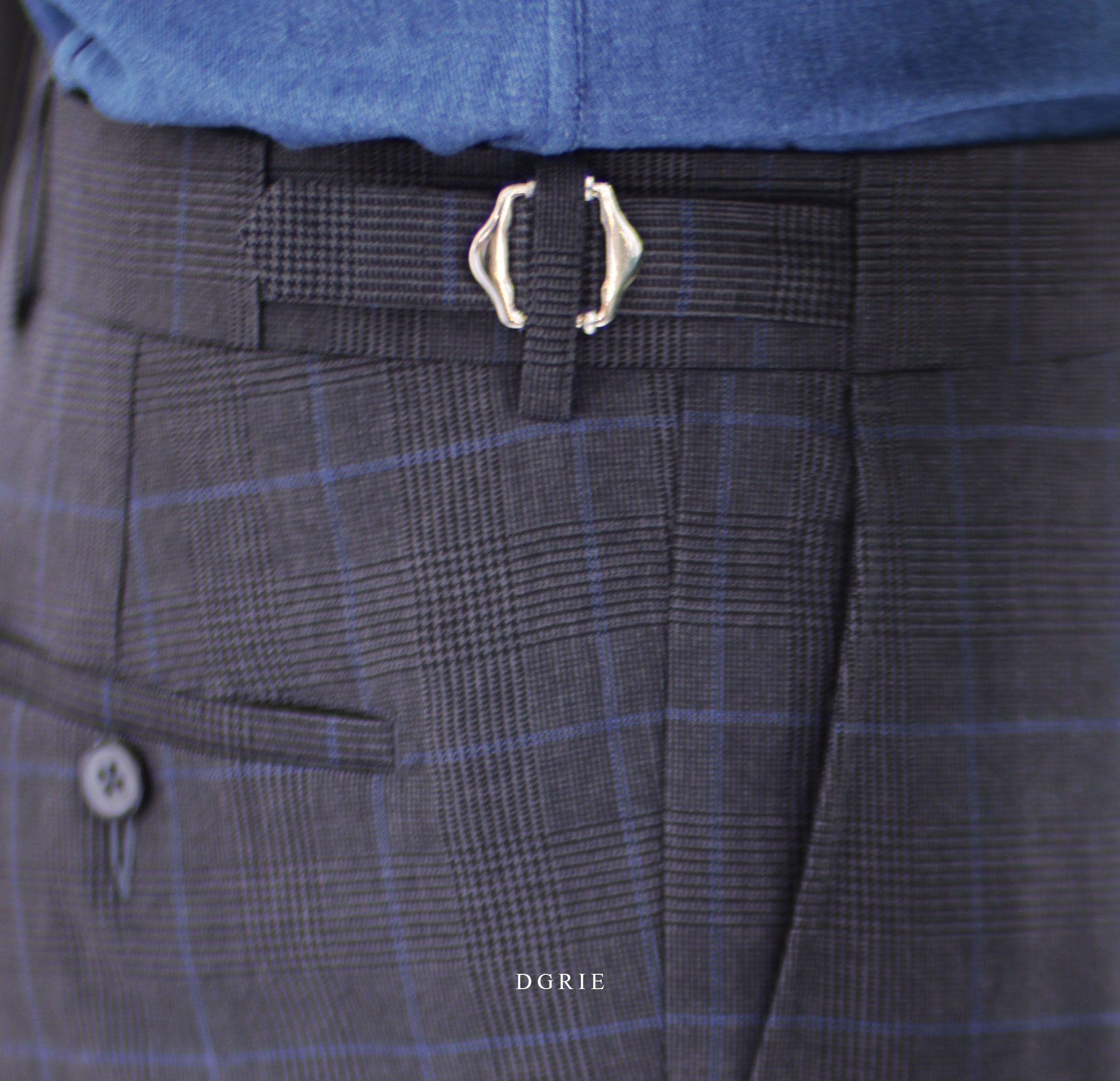DGRIE PANTS 80 - The Prince of Wales Dual-Waist Pants 5 DGRIE PANTS 80 - The Prince of Wales Dual-Waist Pants