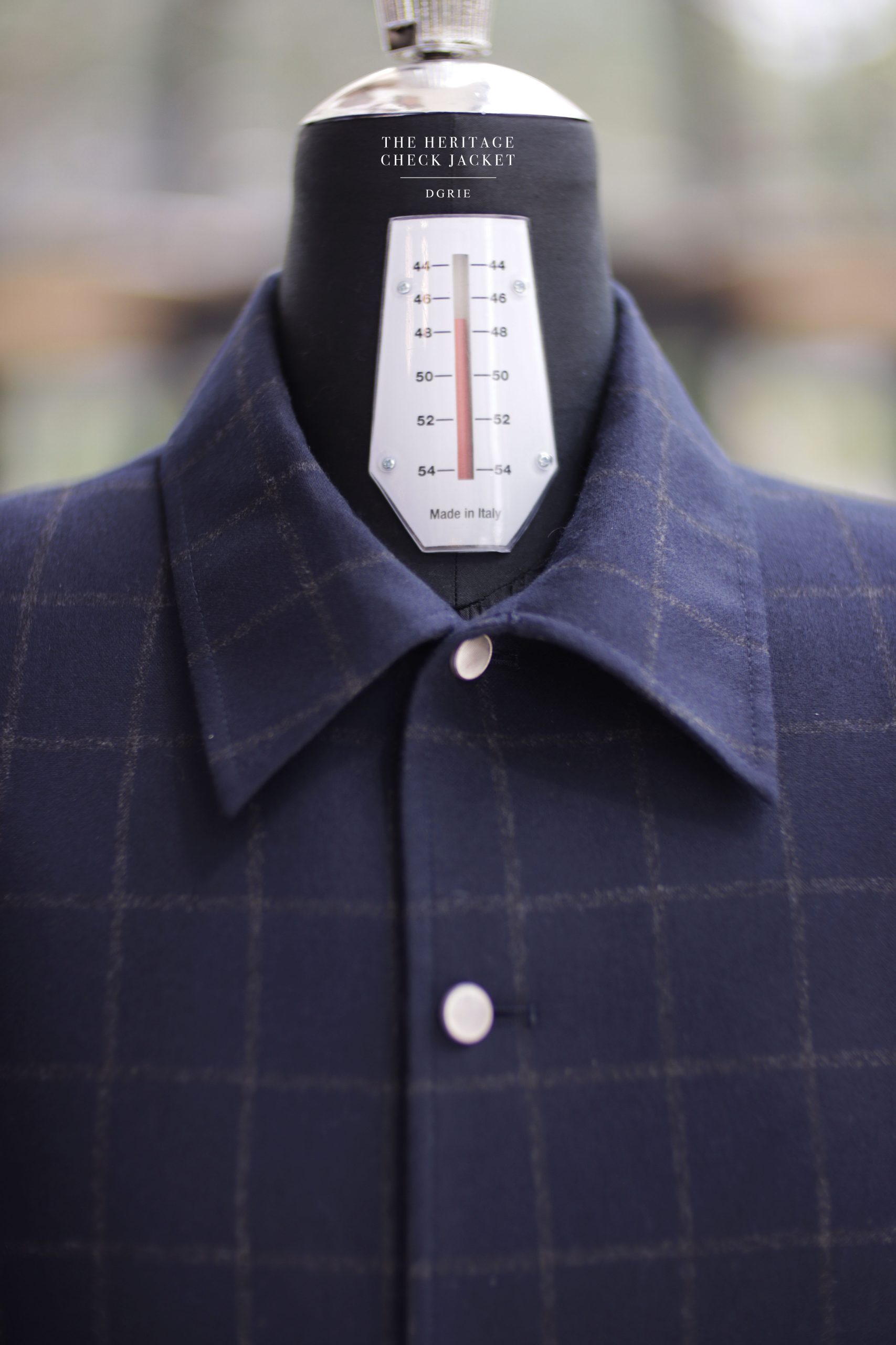 DGRIE - เสื้อแจ็คเก็ต The Heritage Check Jacket