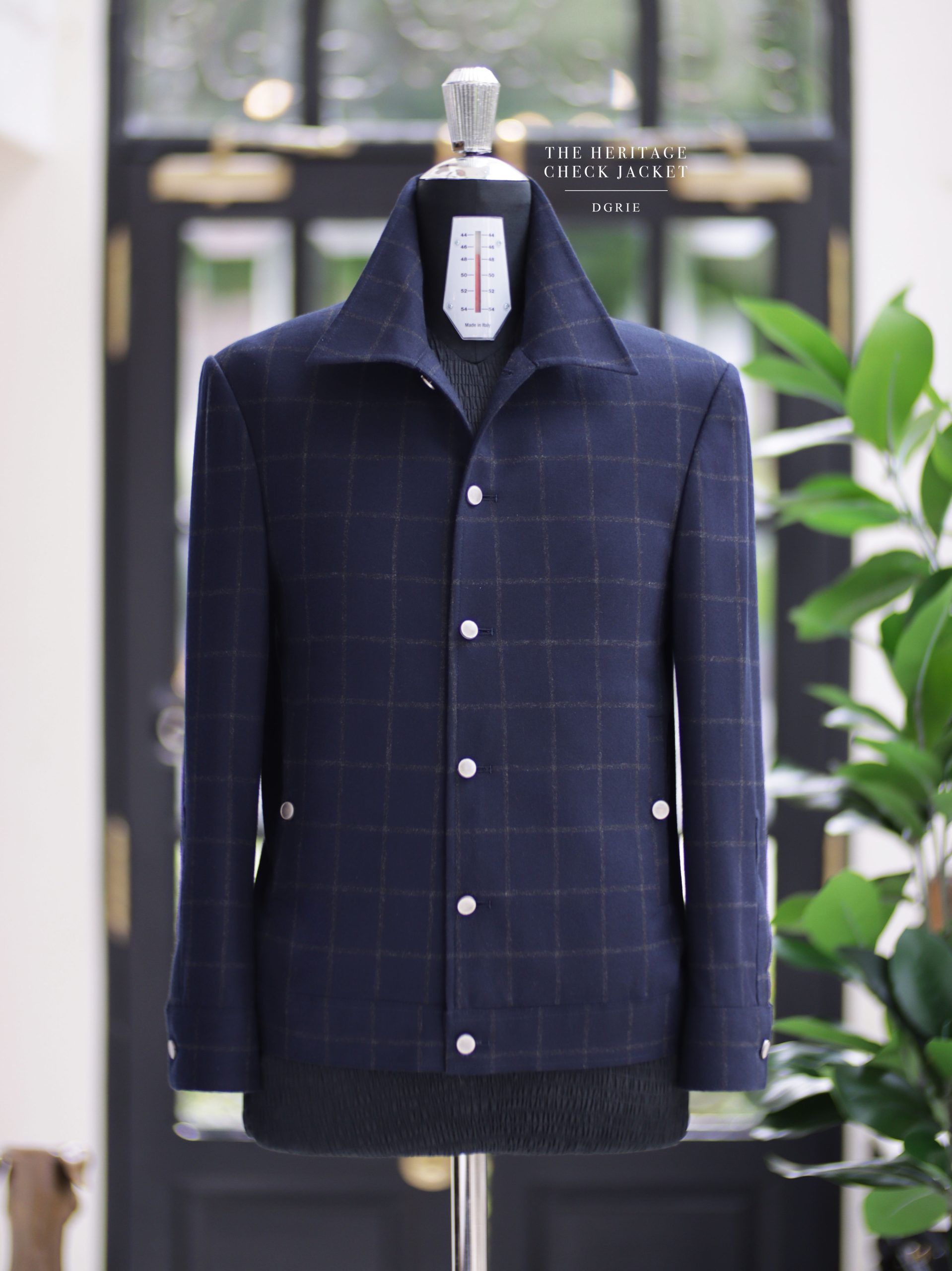 DGRIE - เสื้อแจ็คเก็ต The Heritage Check Jacket