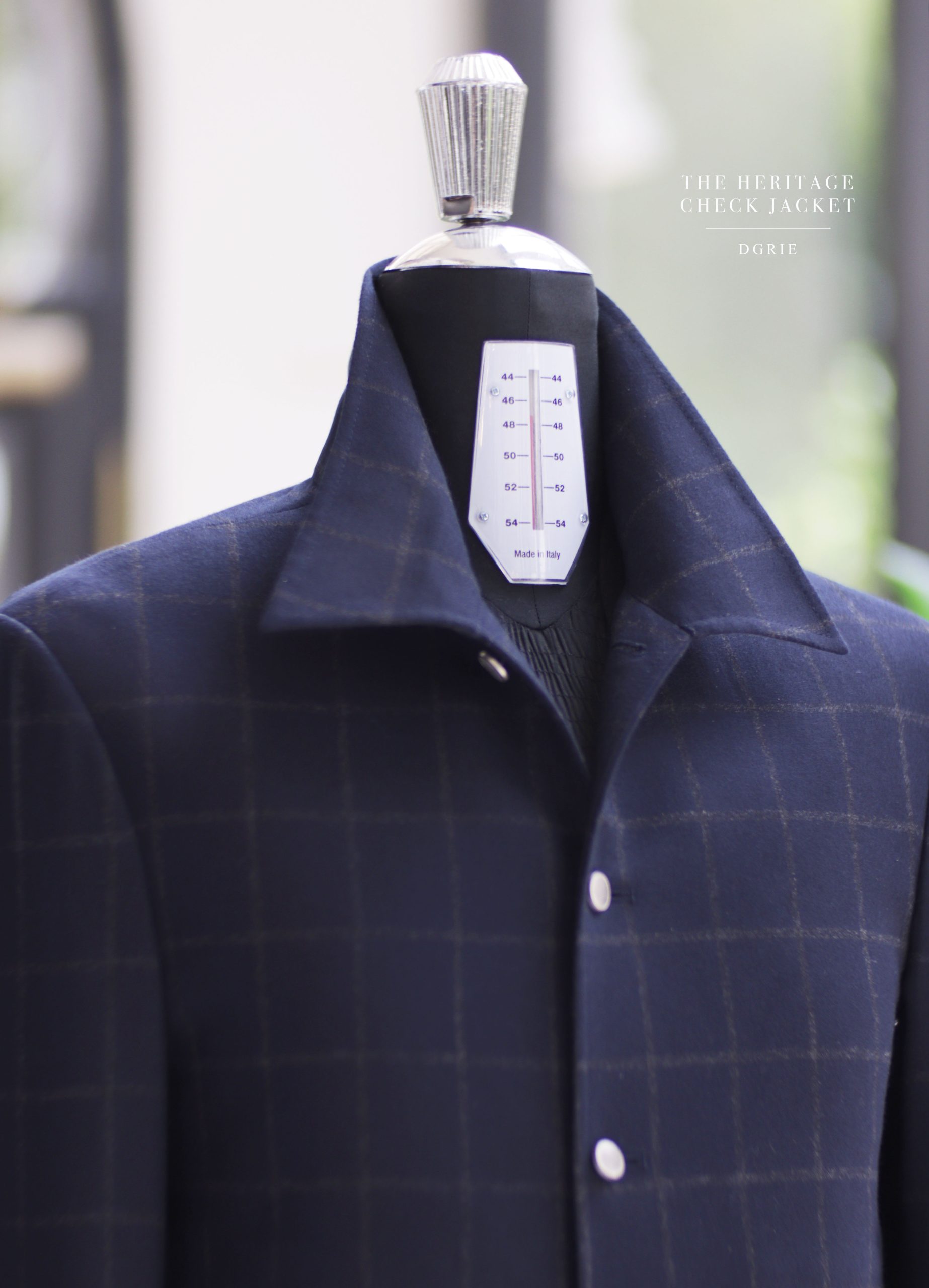 DGRIE - เสื้อแจ็คเก็ต The Heritage Check Jacket