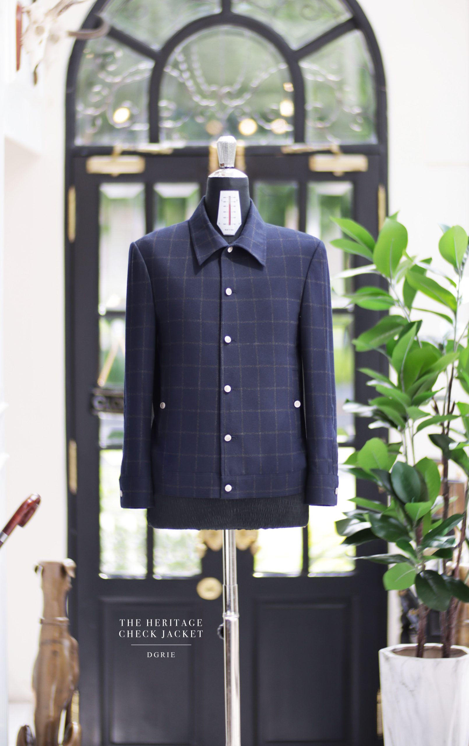 DGRIE - เสื้อแจ็คเก็ต The Heritage Check Jacket