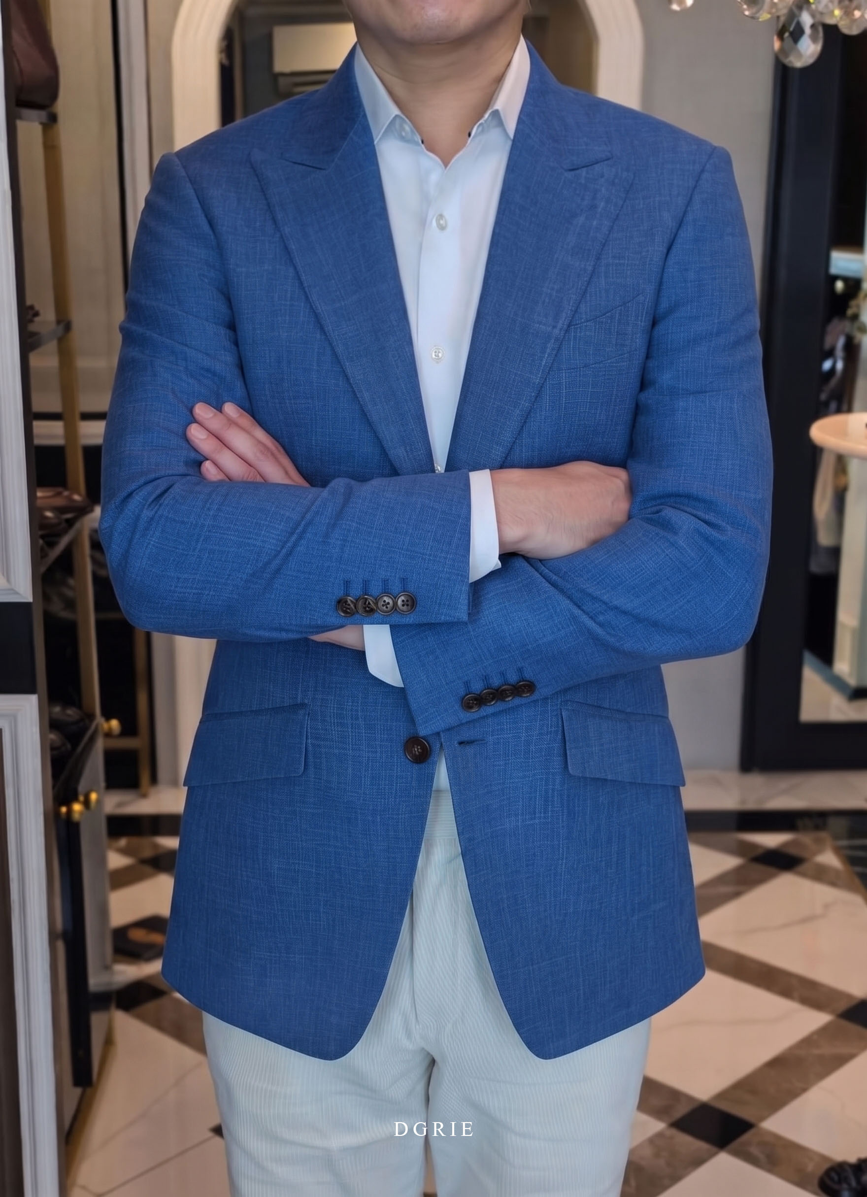 ตัดสูท DGRIE Wool-Linen Bespoke Jacket 4 ตัดสูท DGRIE Wool-Linen Bespoke Jacket