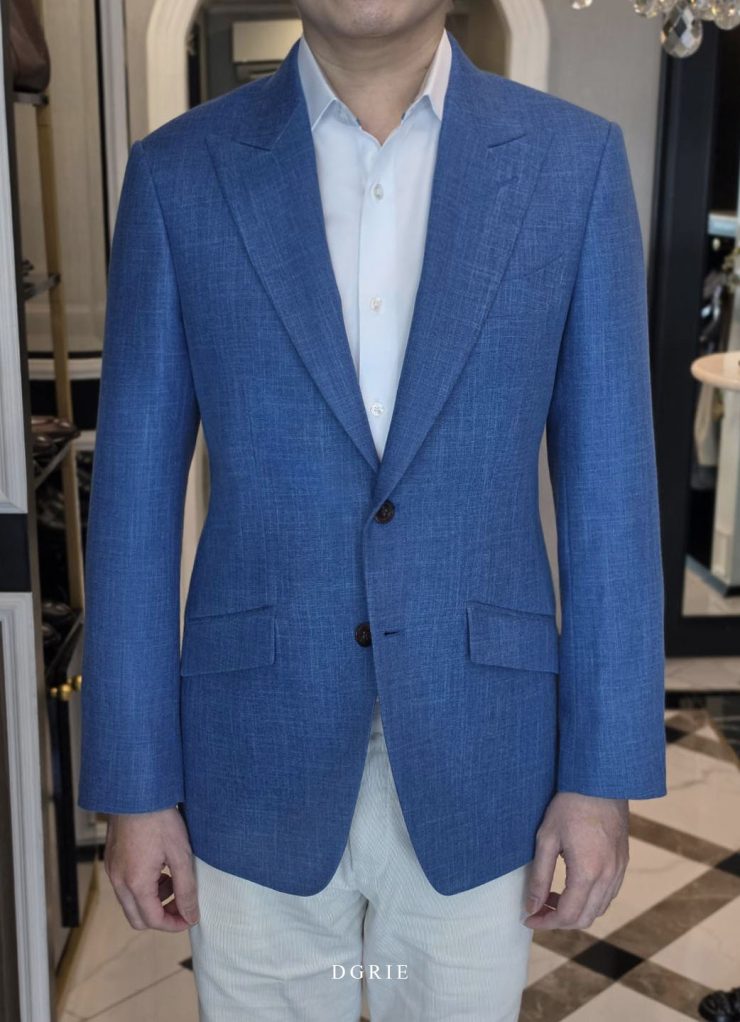 ตัดสูท DGRIE Wool-Linen Bespoke Jacket 1 ตัดสูท DGRIE Wool-Linen Bespoke Jacket