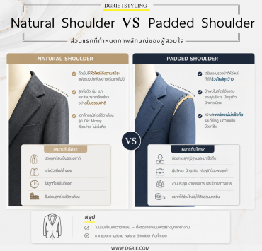 Natural Shoulder vs Padded Shoulder